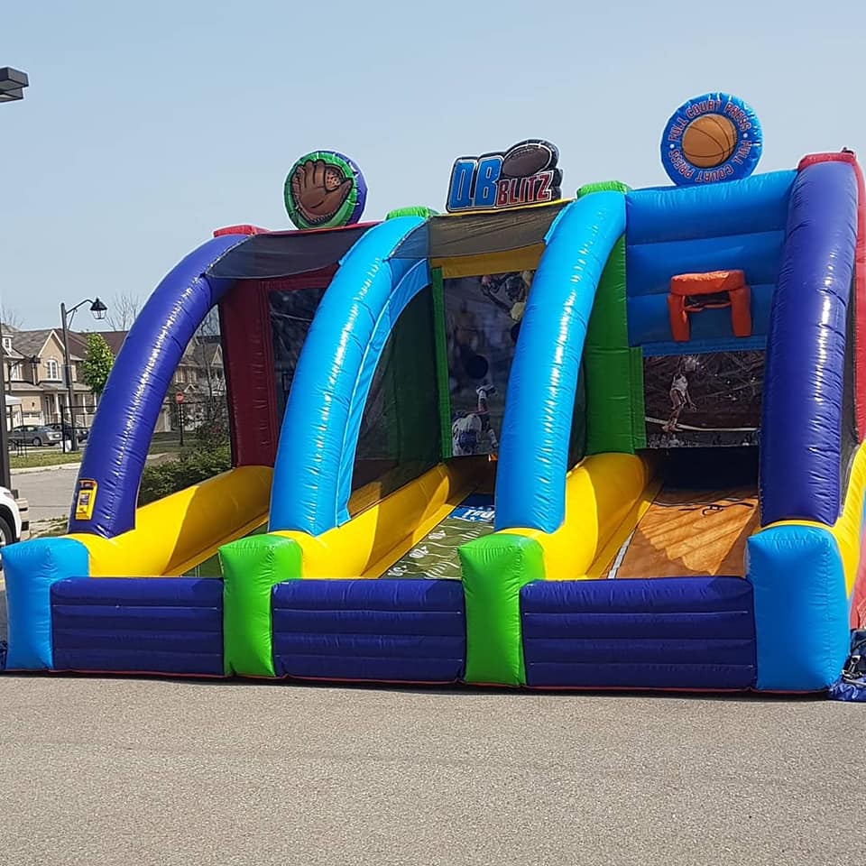 3 in 1 sports inflatable party rental